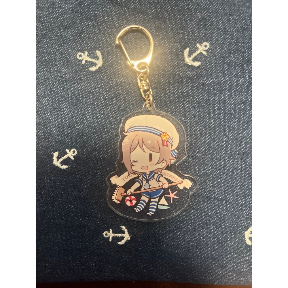 You Watanabe Love Live Aquors Official Sailor Keychain